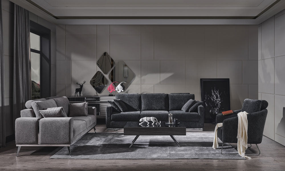 Bahrain Modern Sofa Set - Sleek Living
